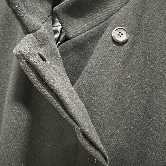 Vince Camuto Black Wool 3/4 Jacket Size L - Picture 5 of 8